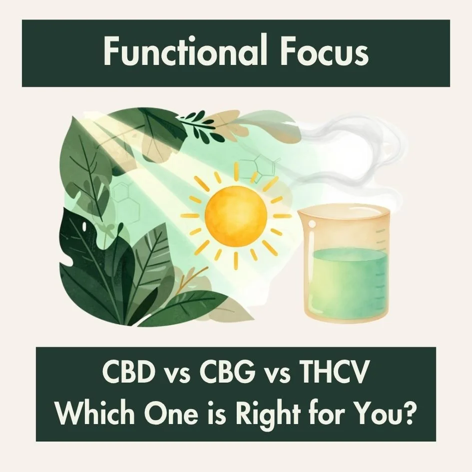 THCV vs. CBG vs. CBD: Best Daytime Cannabinoid for Focus — Green